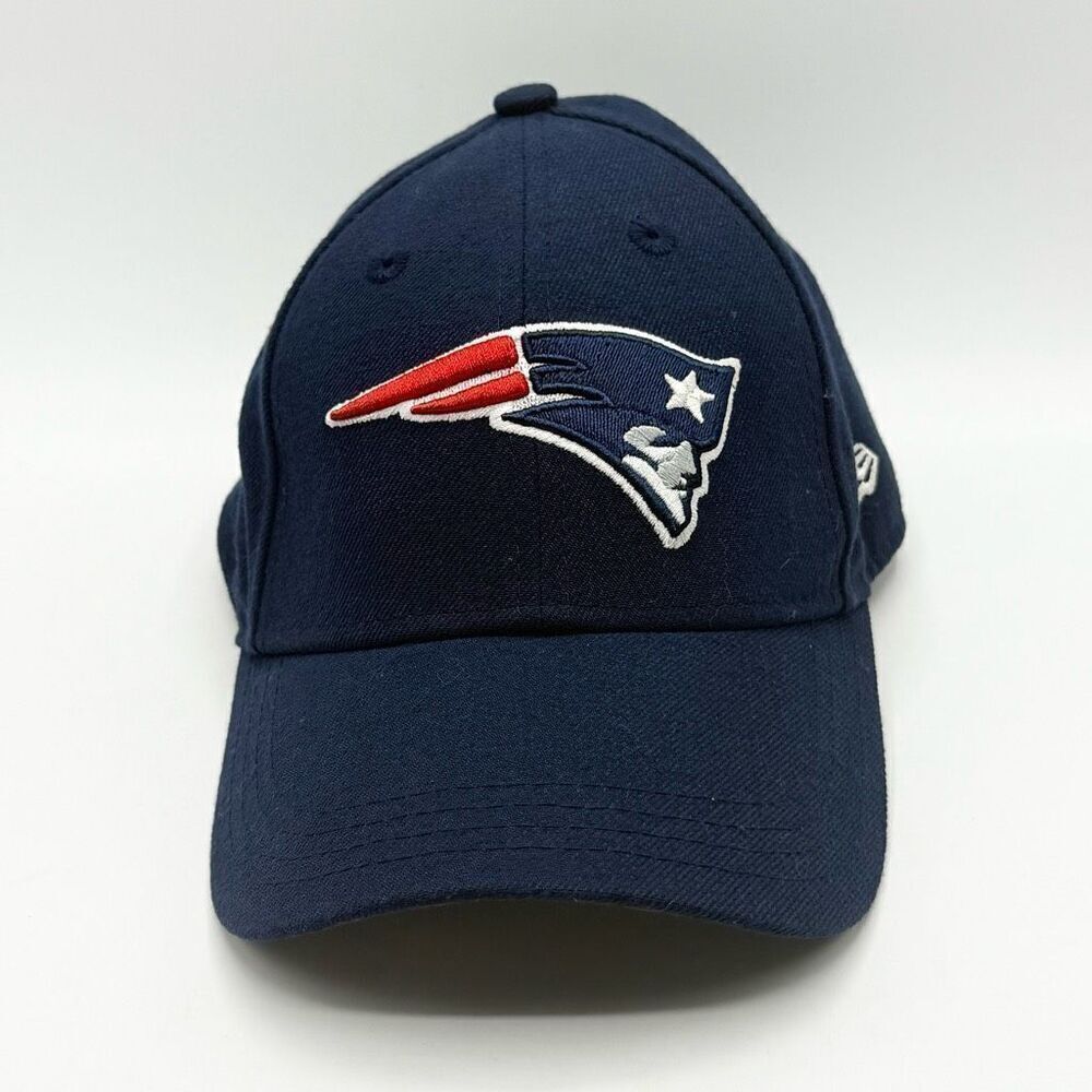 New Era New England Patriots Embroidered Baseball Hat OSFM - Youth